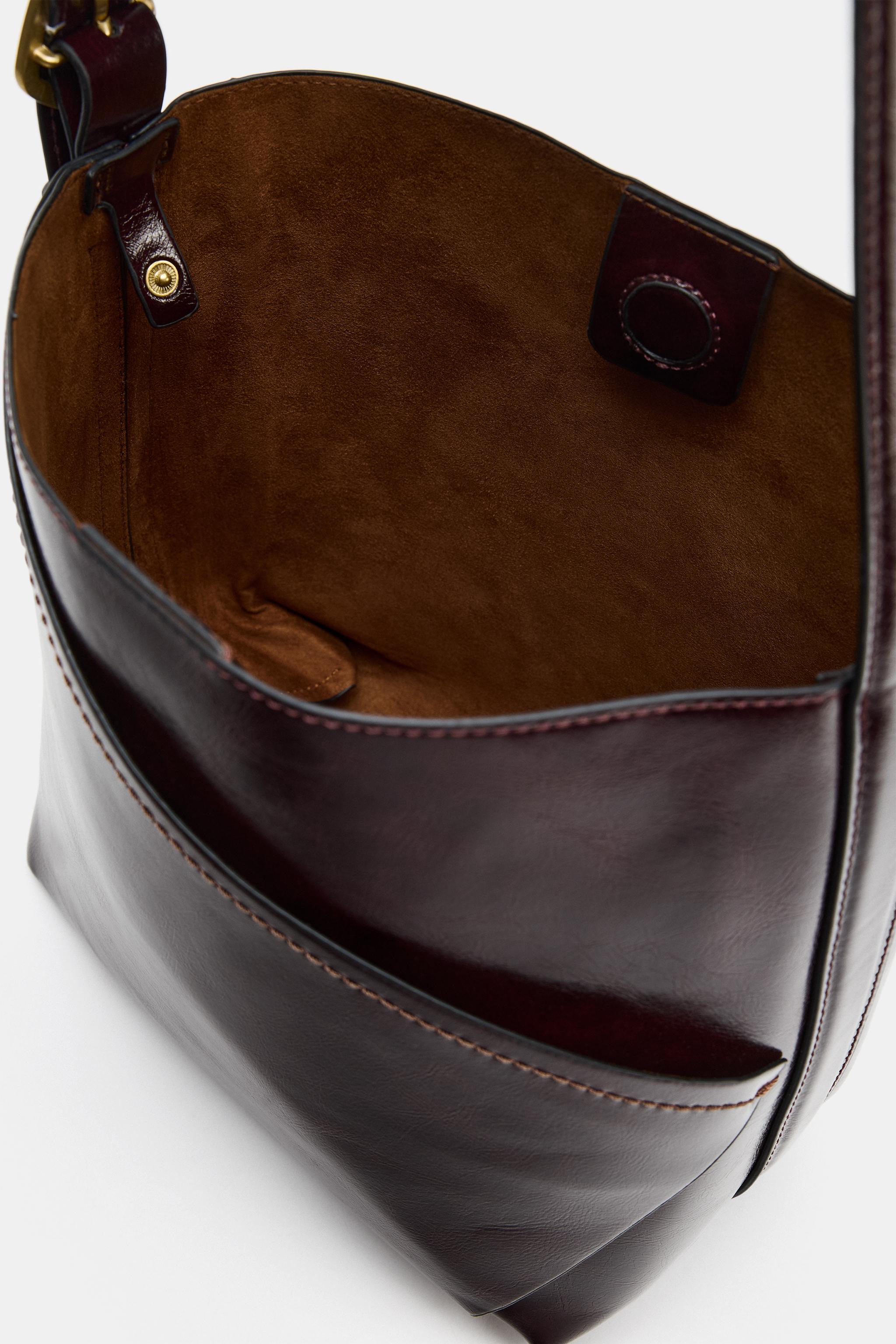 ASYMMETRIC POCKET SHOULDER BAG